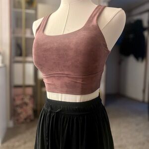 Nike Dusty Rose Crop Top